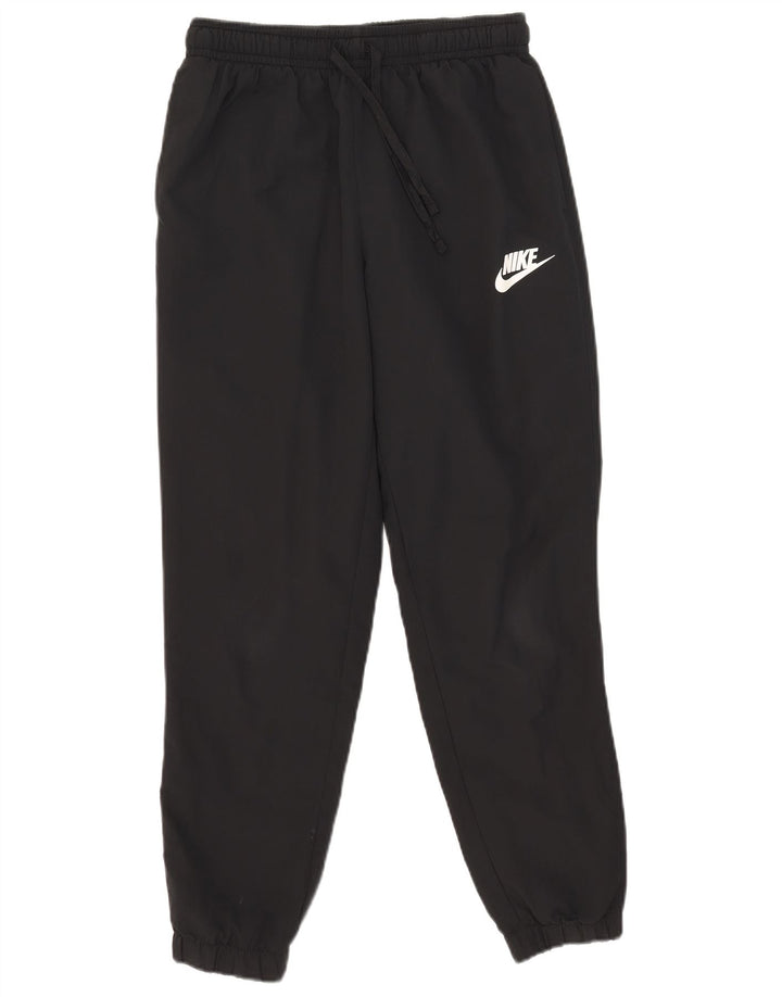 Męskie spodnie dresowe Nike, joggery, średni czarny poliester