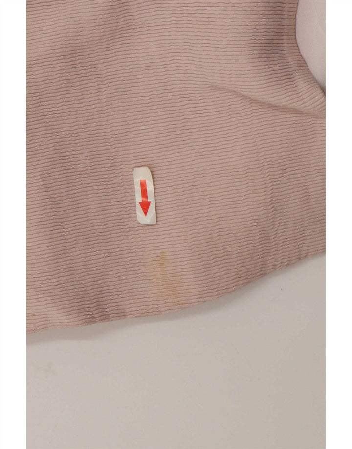 Damski płaszcz oversize Zara UK 10, mały, różowy, poliester