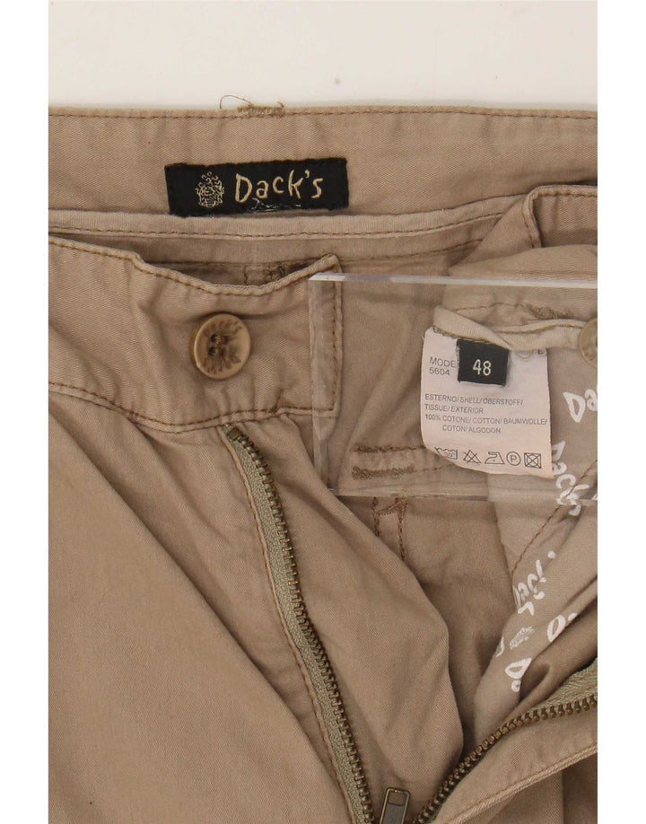 Męskie spodenki cargo Dack IT 48 Medium W30, beżowa bawełna