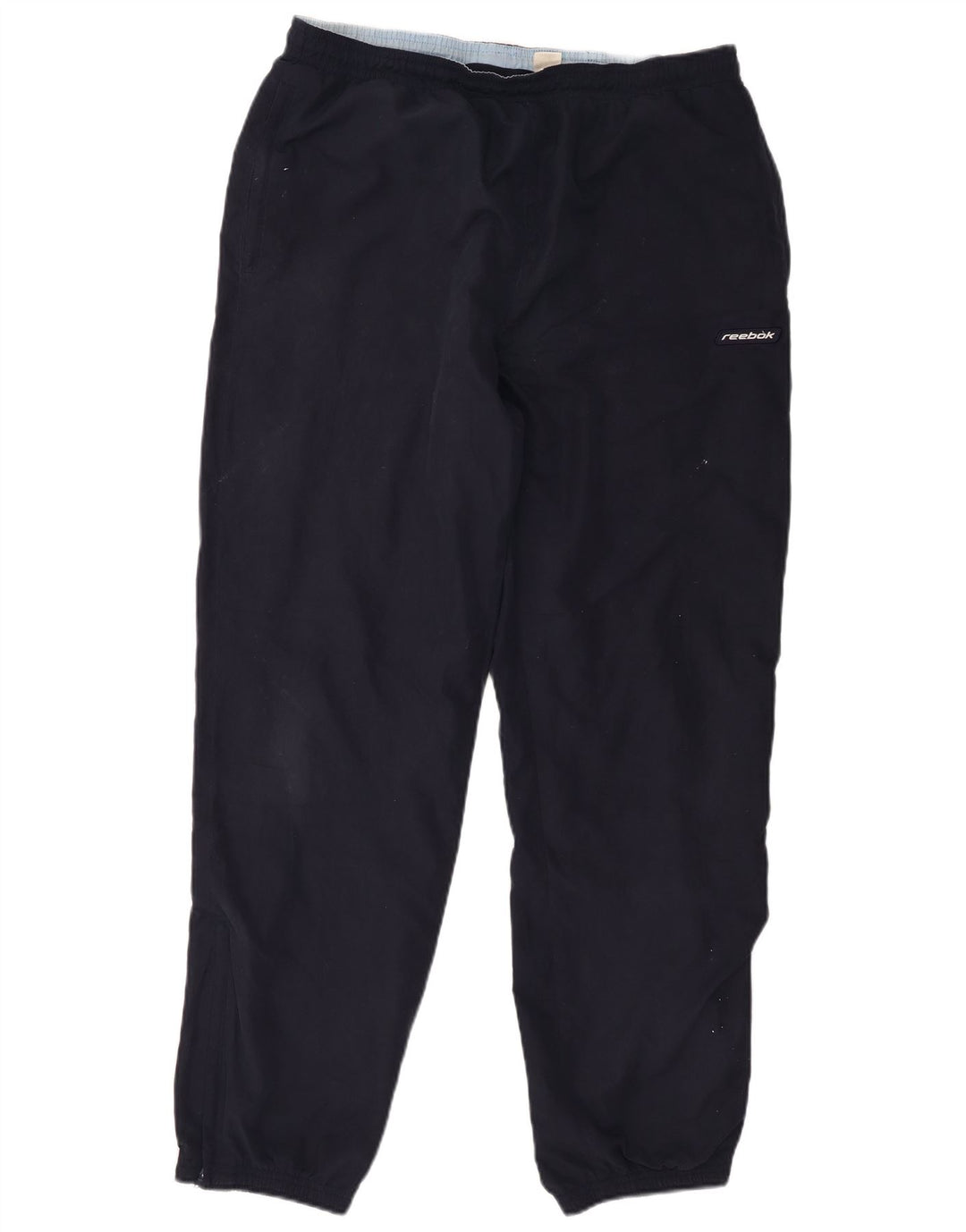 Męskie spodnie dresowe Reebok Joggers, duże, granatowe, poliestrowe