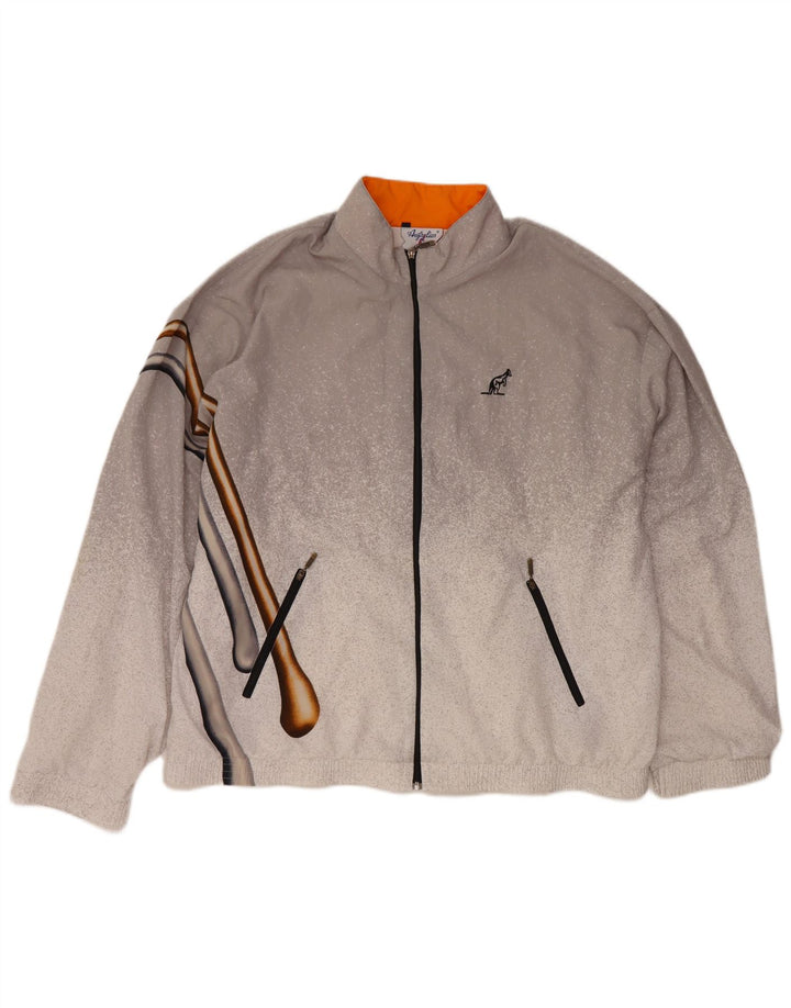 AUSTRALIJSKA L'ALPINA Męska kurtka dresowa IT 54 XL Szara nakrapiana