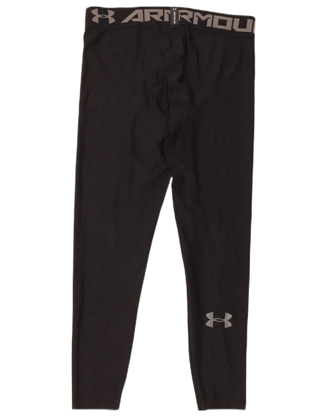 Męskie legginsy z grafiką Under Armour XL, czarne, poliestrowe