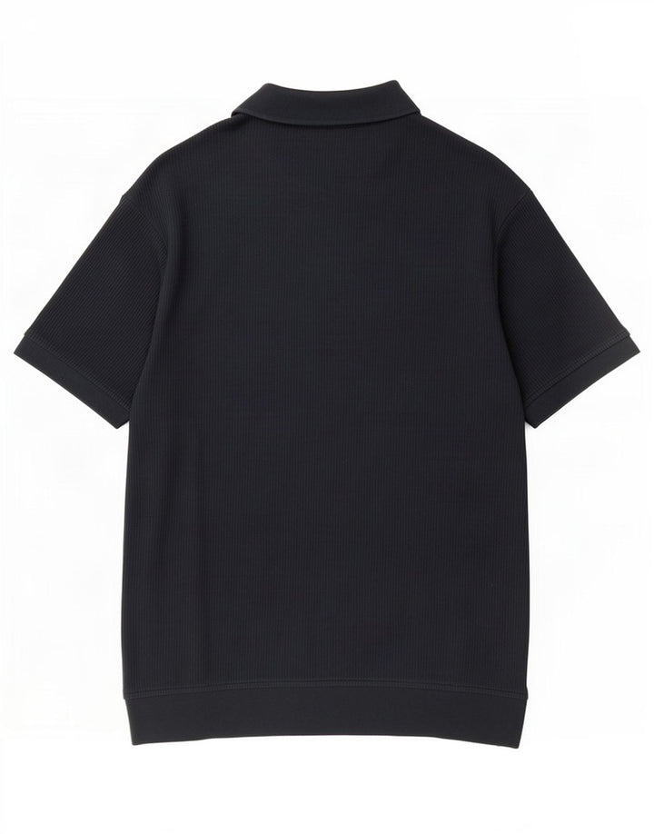 Męska koszulka polo Zara XL, czarna, bawełniana