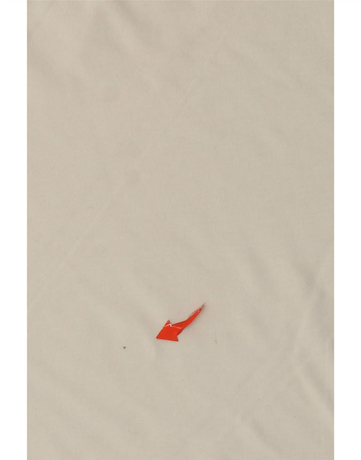 T-shirt męski Napapijri, mały, biały, bawełniany