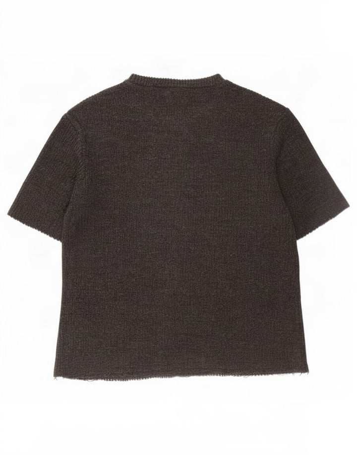 Damska koszulka oversize Zara Top UK 10 Small Grey
