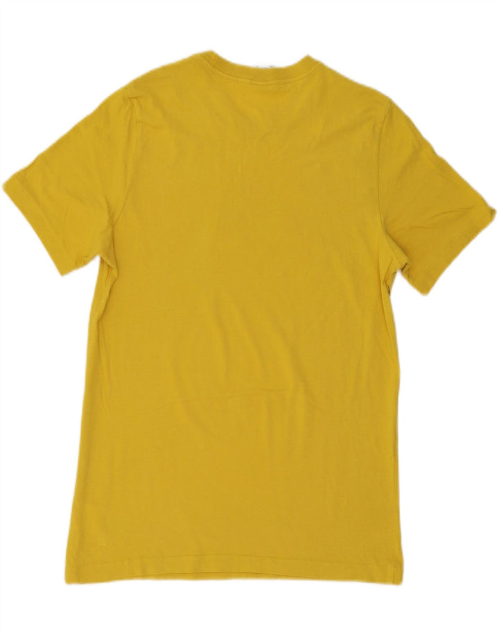 NIKE Mens Graphic T-Shirt Top Medium Yellow Cotton Vintage Nike and Second-Hand Nike from Messina Hembry 