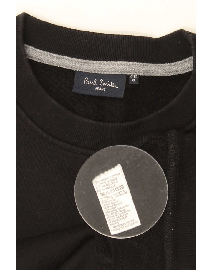 Paul Smith Męski sweter XL Czarny Bawełniany