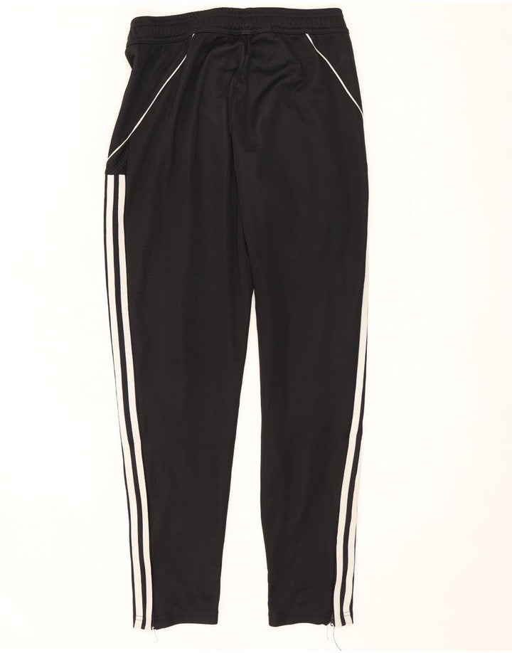 Męskie spodnie dresowe Adidas Slim Fit, średni czarny poliester