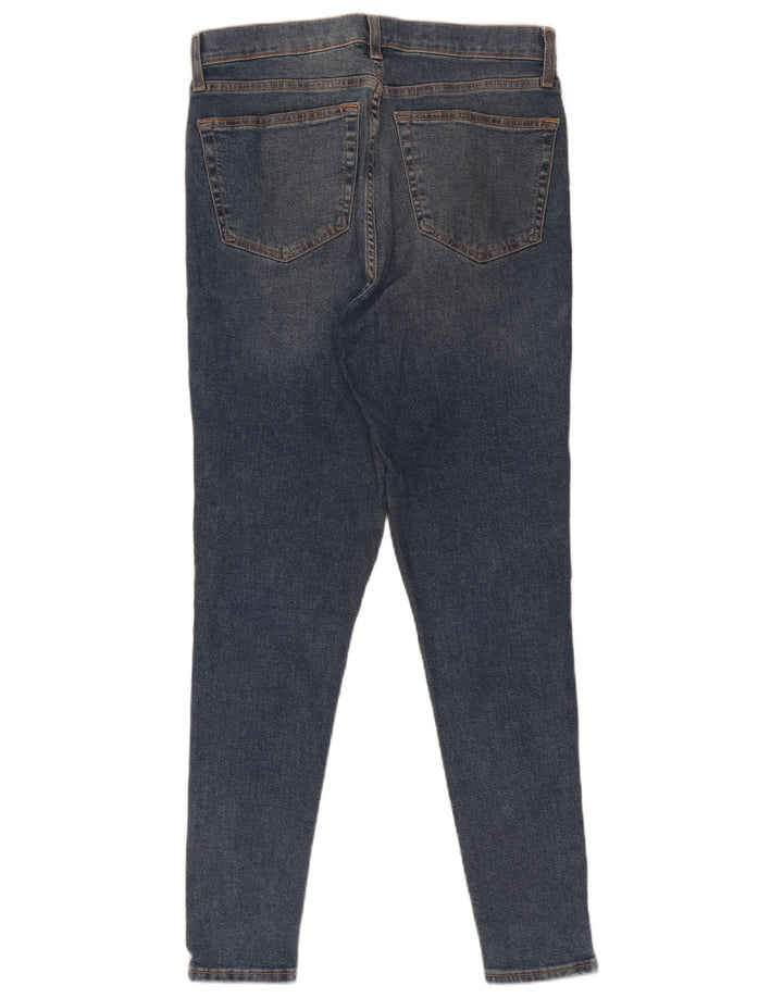 Topshop Damskie jeansy Jamie Skinny W30 L32 Niebieski poliester