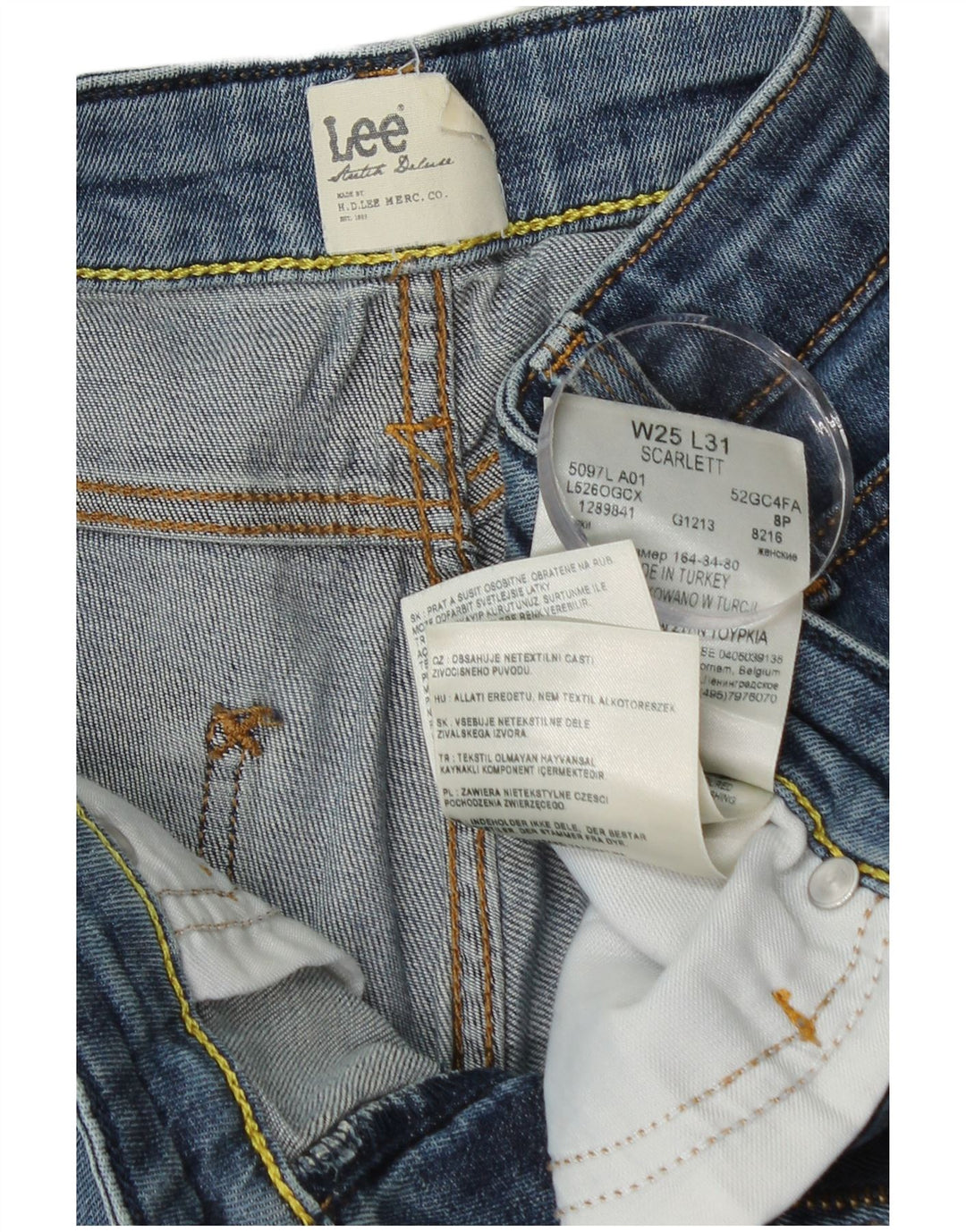 Damskie jeansy slim W25 L31