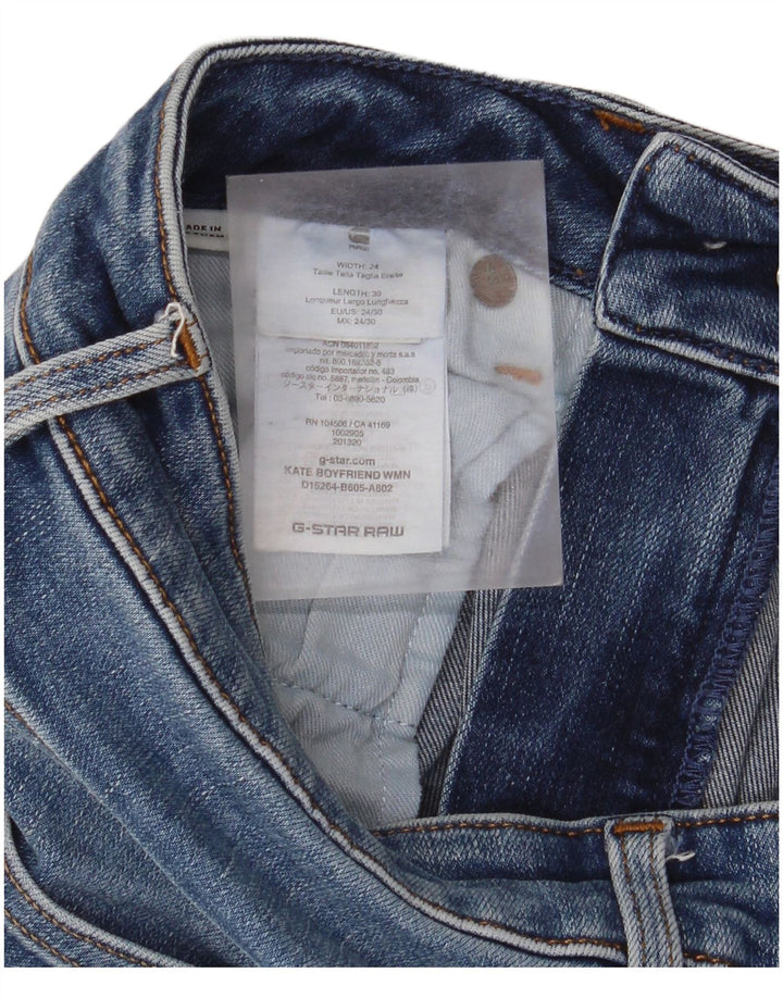 Damskie jeansy G-Star w trudnej sytuacji W24 L30 Niebieska bawełna