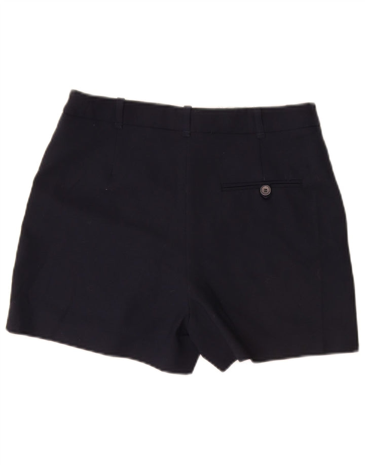 Damskie spodenki chino Zara, średnie W28, granatowe, bawełniane