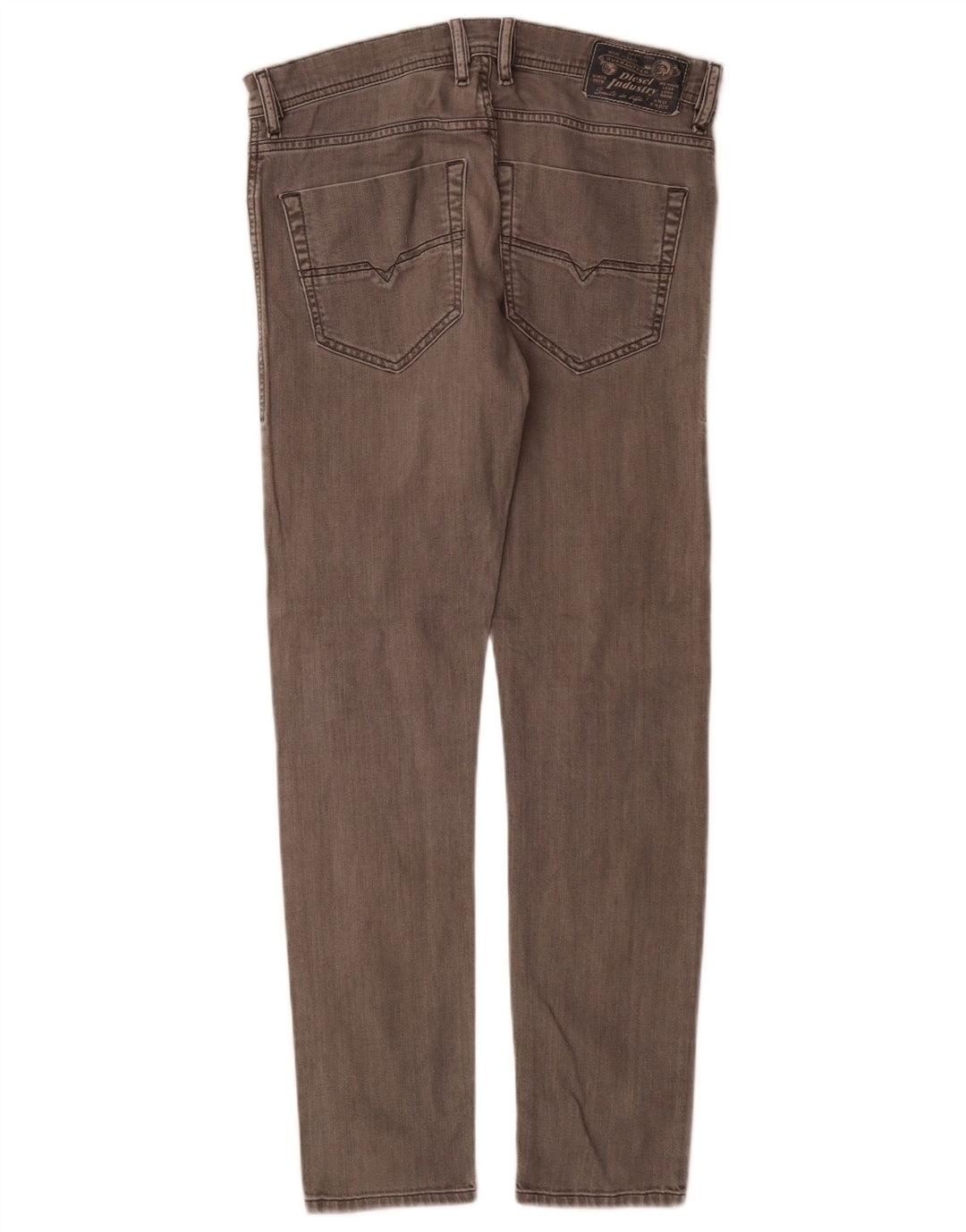 Diesel Męskie Tepphar Carrot Slim Jeans W28 L30 Szara bawełna