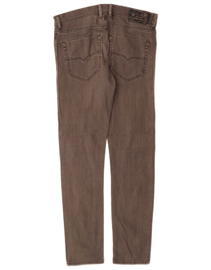 Diesel Męskie Tepphar Carrot Slim Jeans W28 L30 Szara bawełna