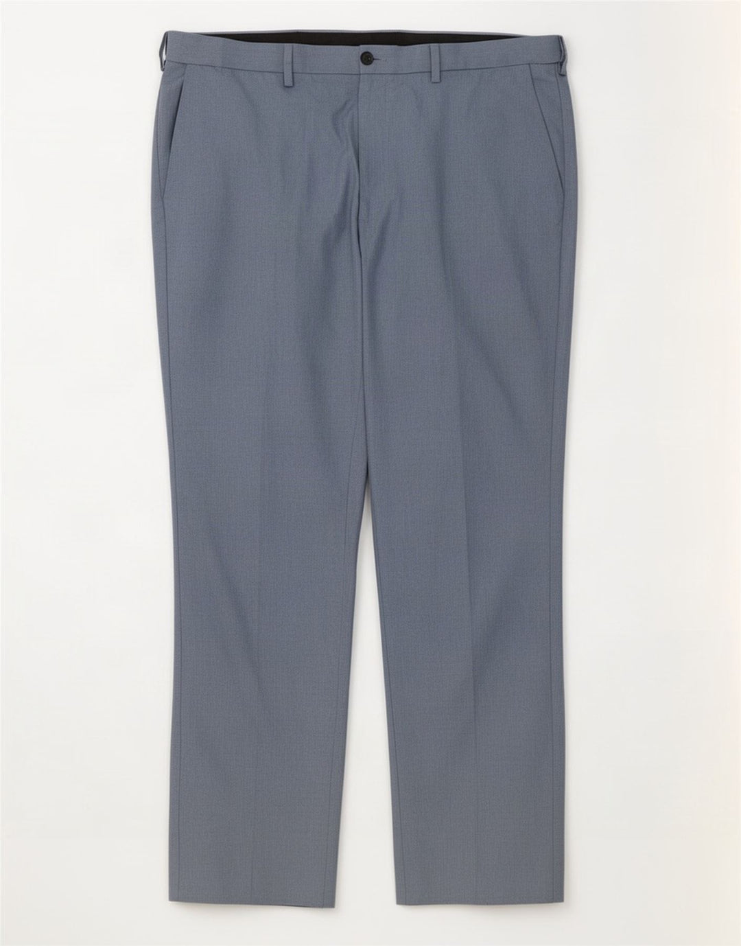Męskie spodnie chino o regularnym kroju Marks & Spencer W40 L31 Niebieski poliester