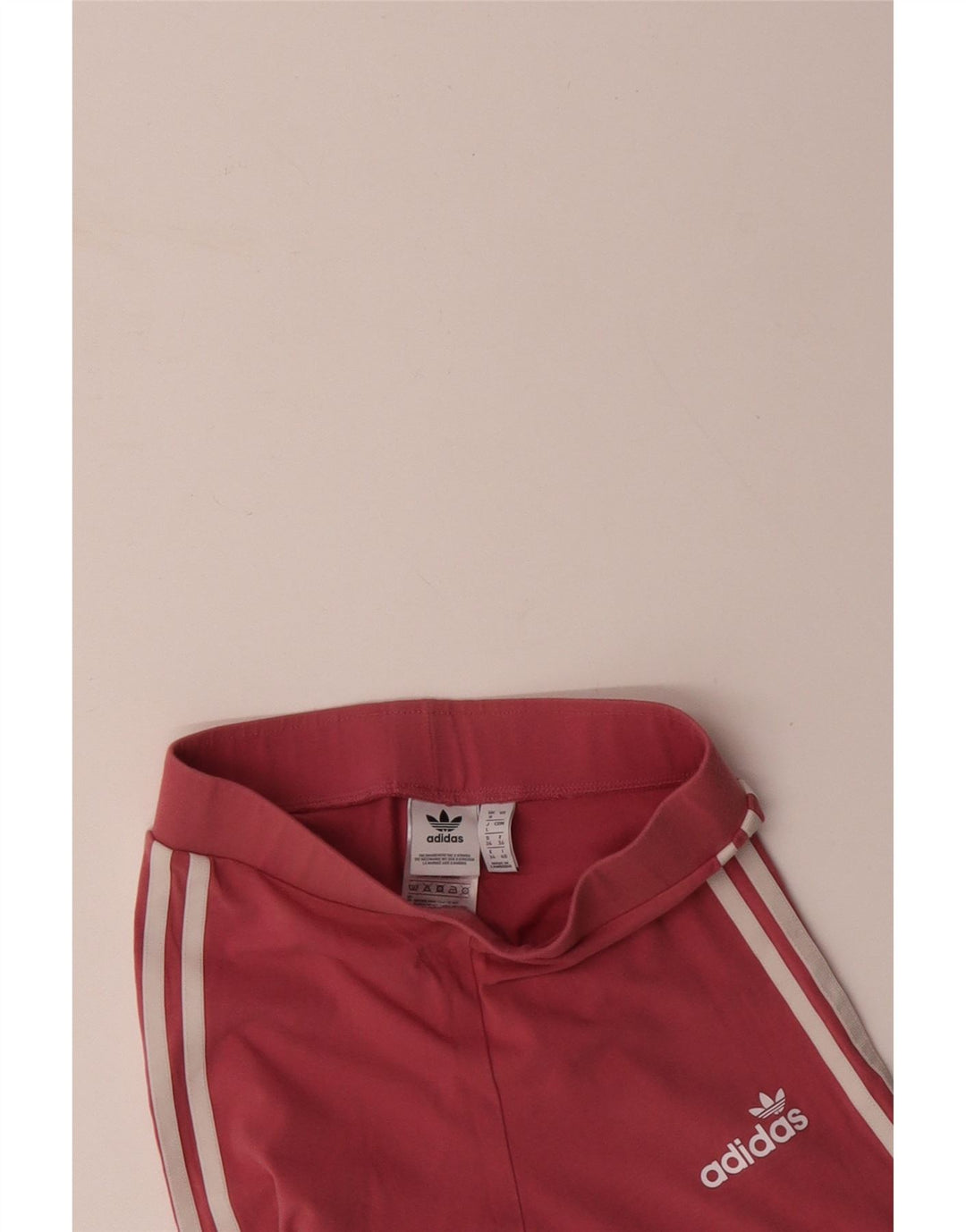Legginsy damskie ADIDAS UK 8 Małe, różowe, bawełniane