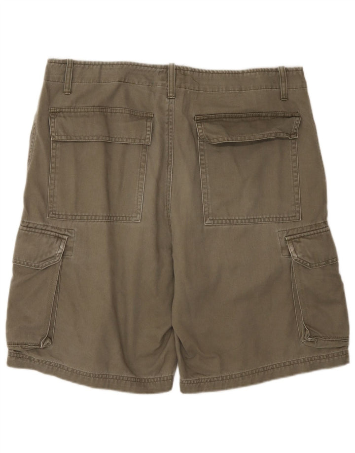 Męskie spodenki cargo Jack & Jones, duże, W34, bawełna khaki