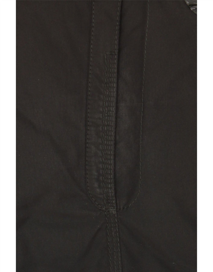 Damska ocieplana kurtka z kapturem PEUTEREY IT 42, średni czarny poliamid