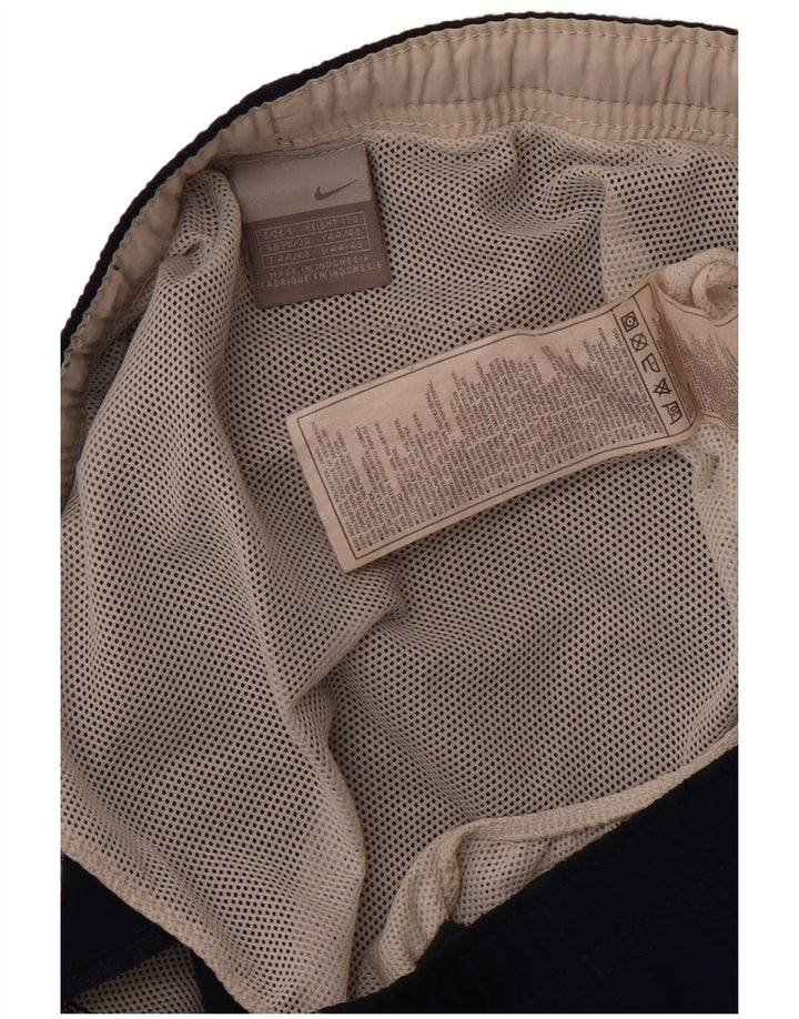 Męskie spodenki kąpielowe Nike, małe, granatowe, poliestrowe