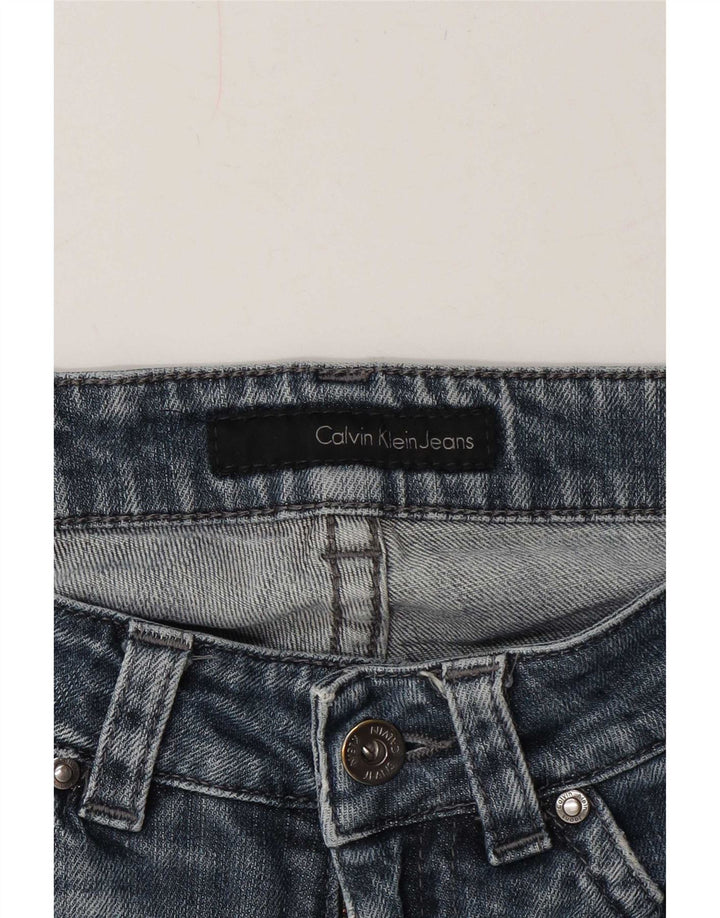 Damskie jeansy Calvin Klein W28 L28 Niebieskie