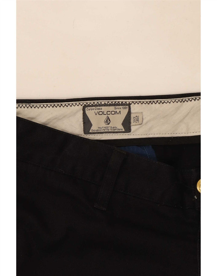 Męskie proste spodnie chino Volcom W32 L31 czarne