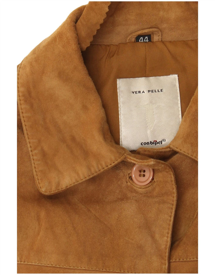 Damska kurtka zamszowa Conbipel IT 44 w kolorze średniego beżu