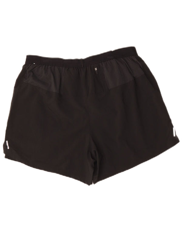Męskie spodenki sportowe Nike Dri Fit, duże, czarne, poliestrowe