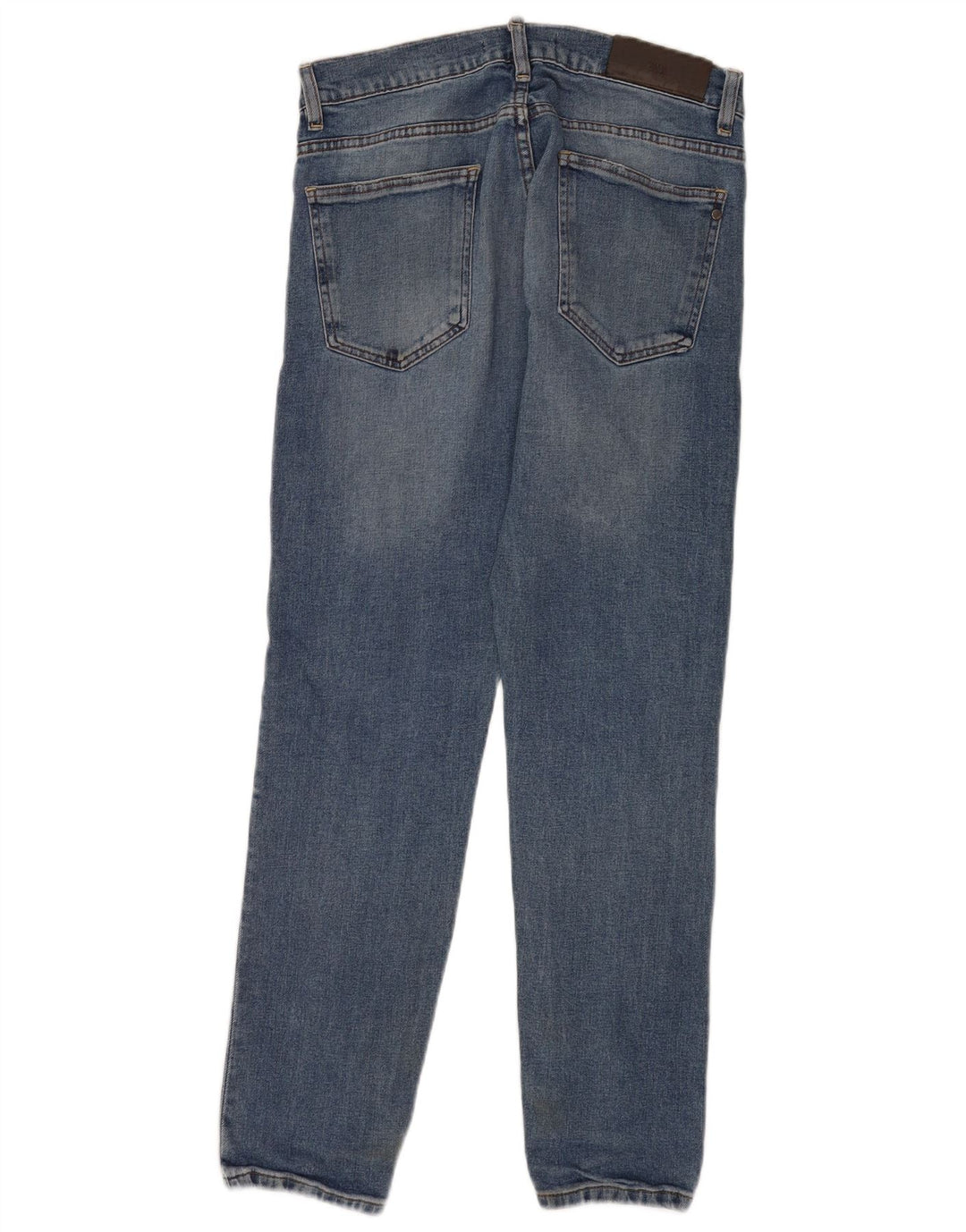 Męskie jeansy slim fit Zara, średnie W31 L29, niebieska bawełna