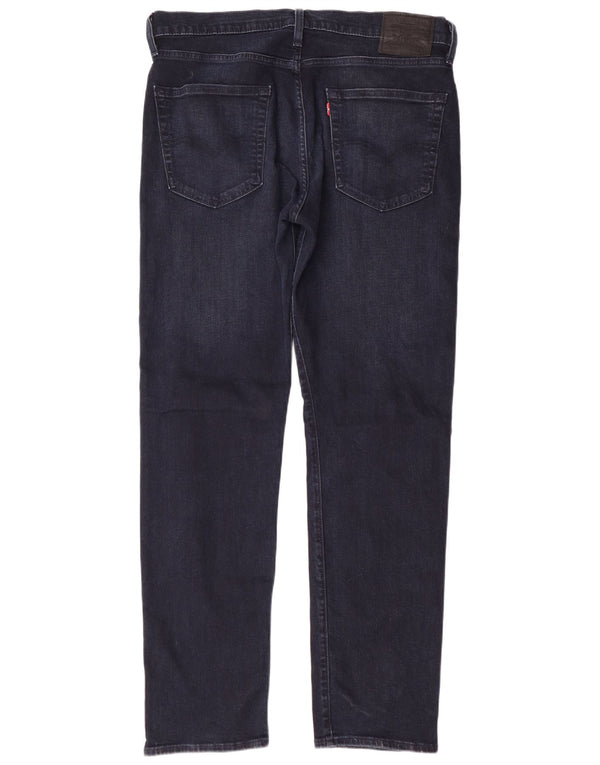Męskie jeansy LEVI'S 502 Tapered W36 L32 Granatowa bawełna