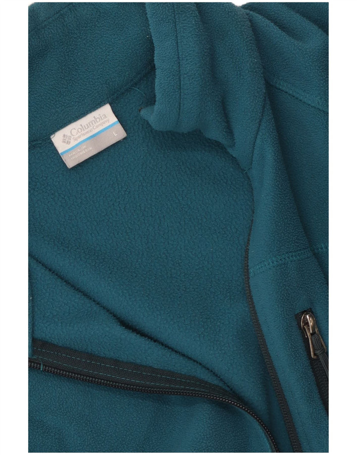 Męska kurtka polarowa Columbia UK 40, duża niebieska