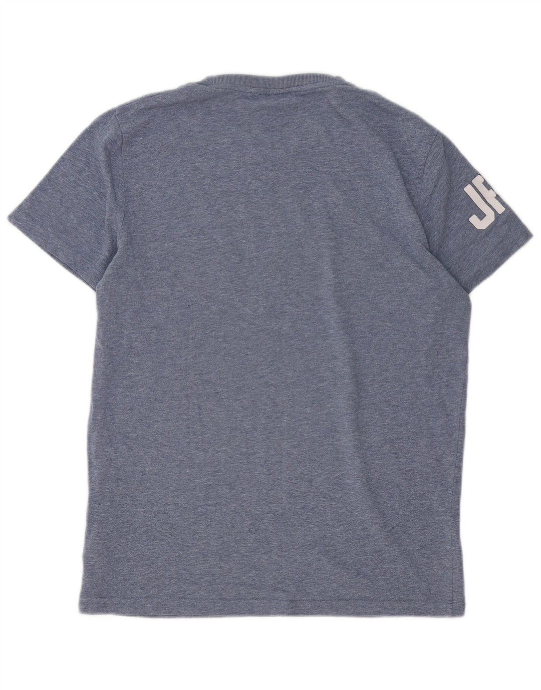 Męski T-shirt z grafiką Superdry, duży, niebieski, bawełniany