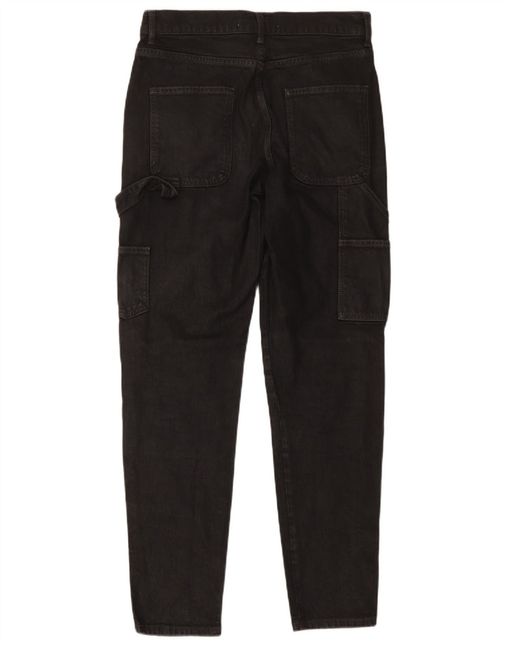Męskie jeansy cargo Zara EU 38 Small W30 L30 Czarna bawełna