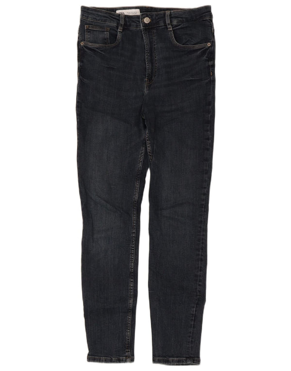 Damskie jeansy skinny Zara EU 40 Medium W30 L27 Niebieskie bawełniane