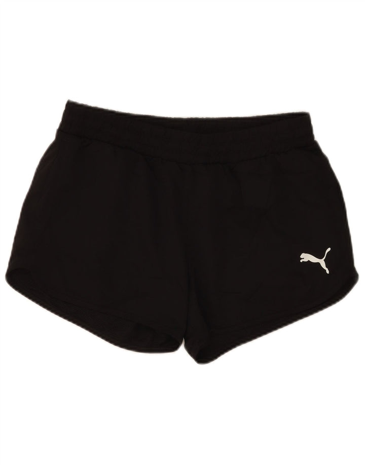 Damskie spodenki sportowe Puma UK 10, małe, czarne, poliestrowe