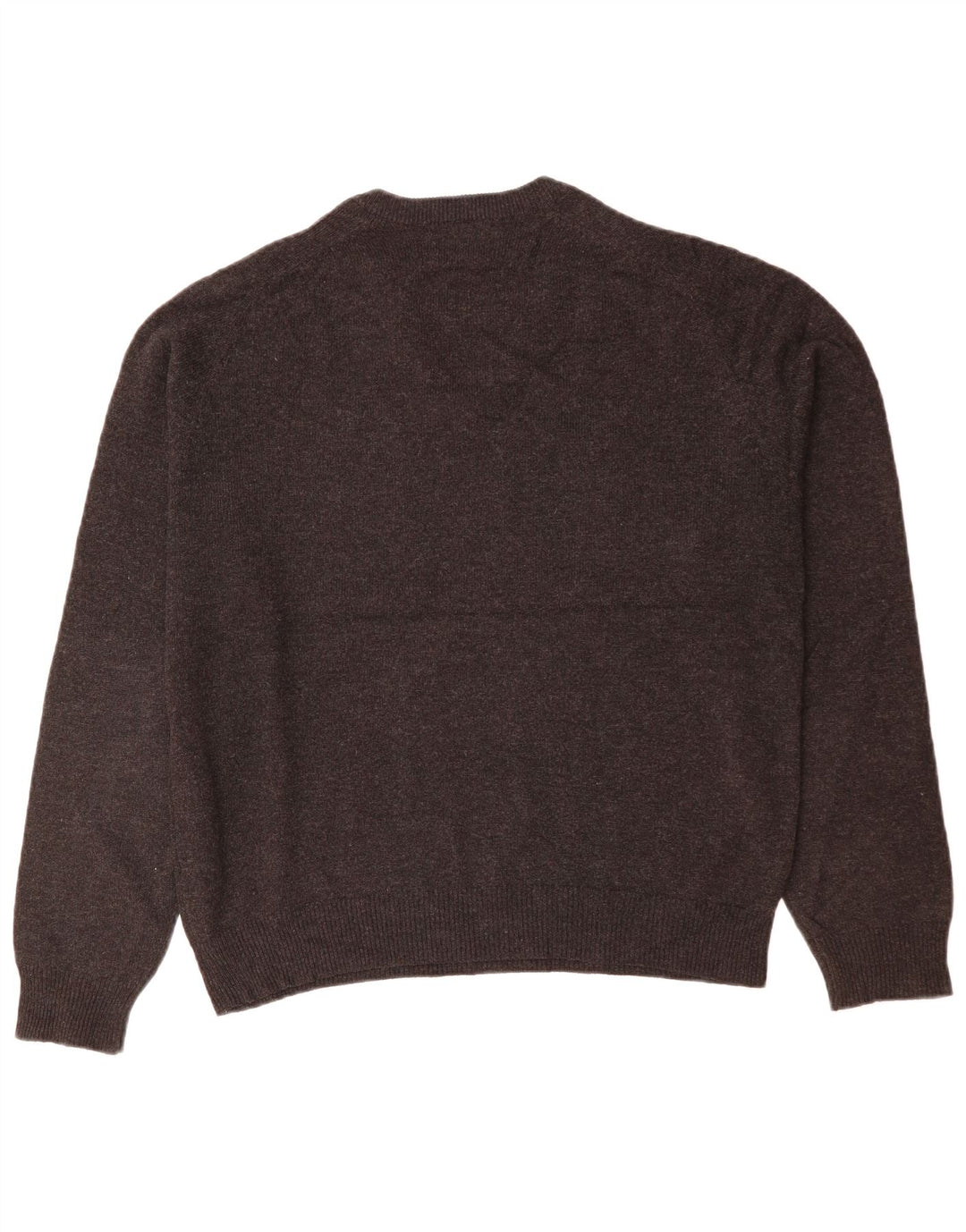 Męski sweter Marks & Spencer Blue Harbor z dekoltem w kształcie litery V, średnioszary