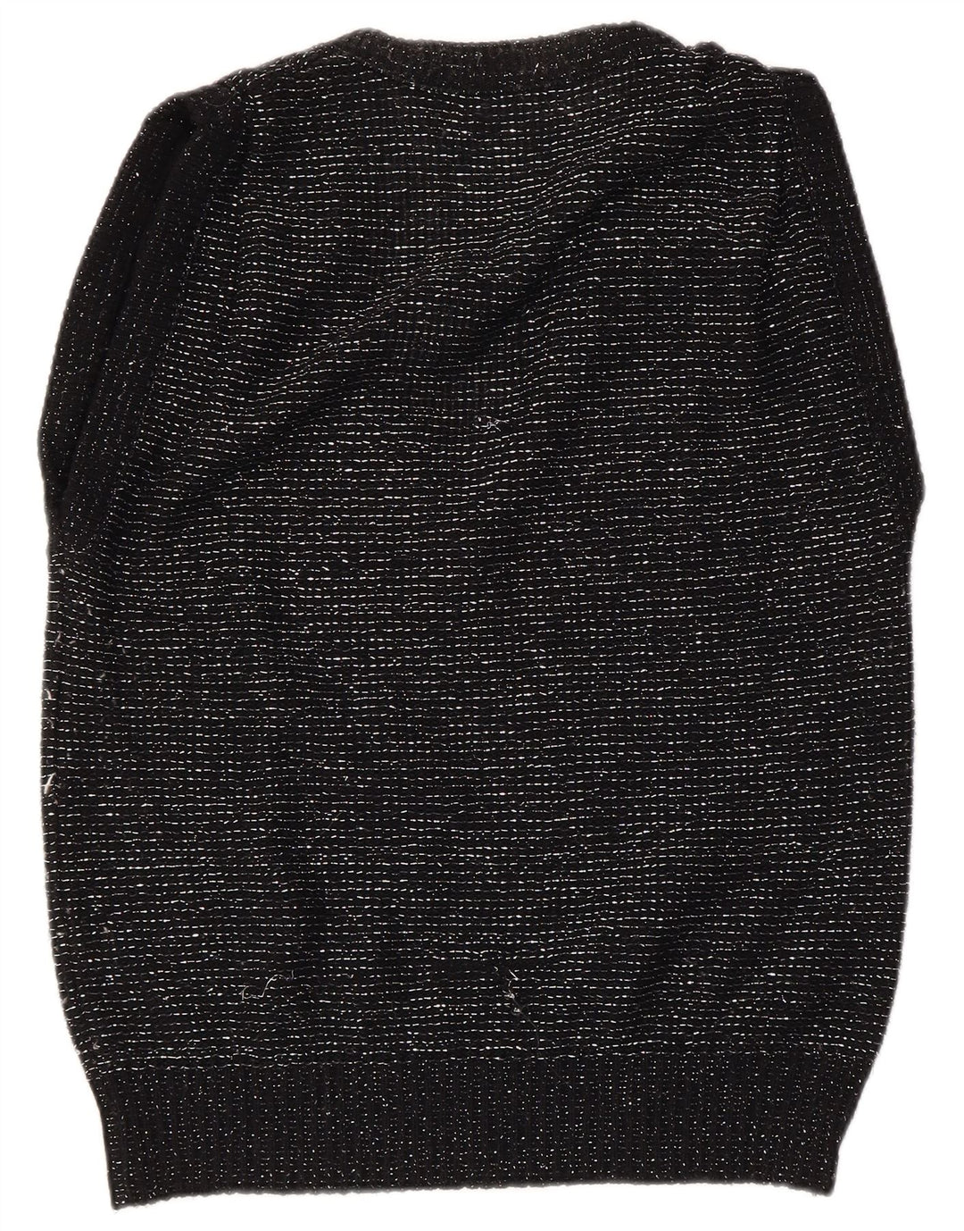 Damski podkoszulek VINTAGE EU 40/42, średni czarny, nakrapiany akryl