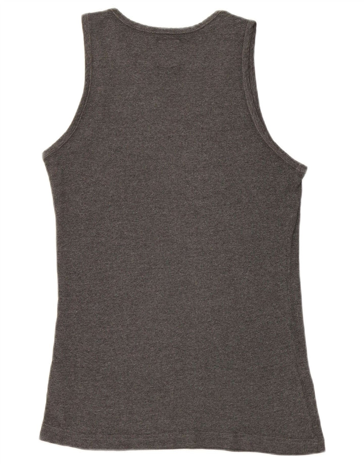 Damska kamizelka Dickies UK 14, duża, szara bawełna
