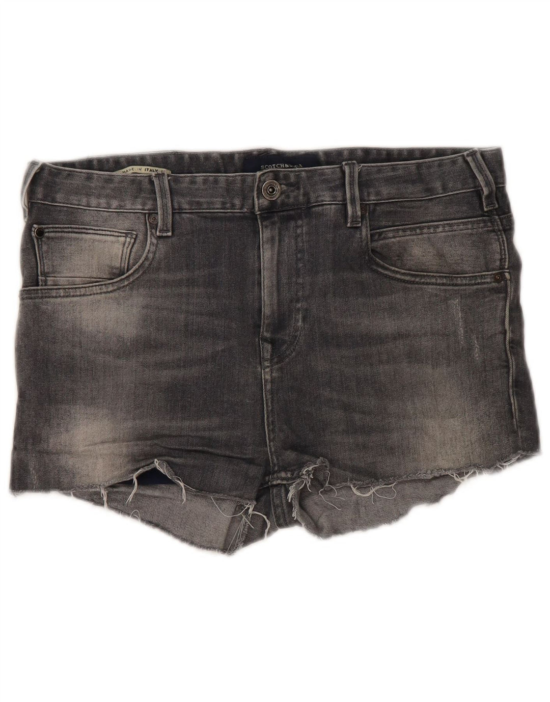 Damskie spodnie jeansowe Scotch & Soda W30, średnioszare, bawełniane