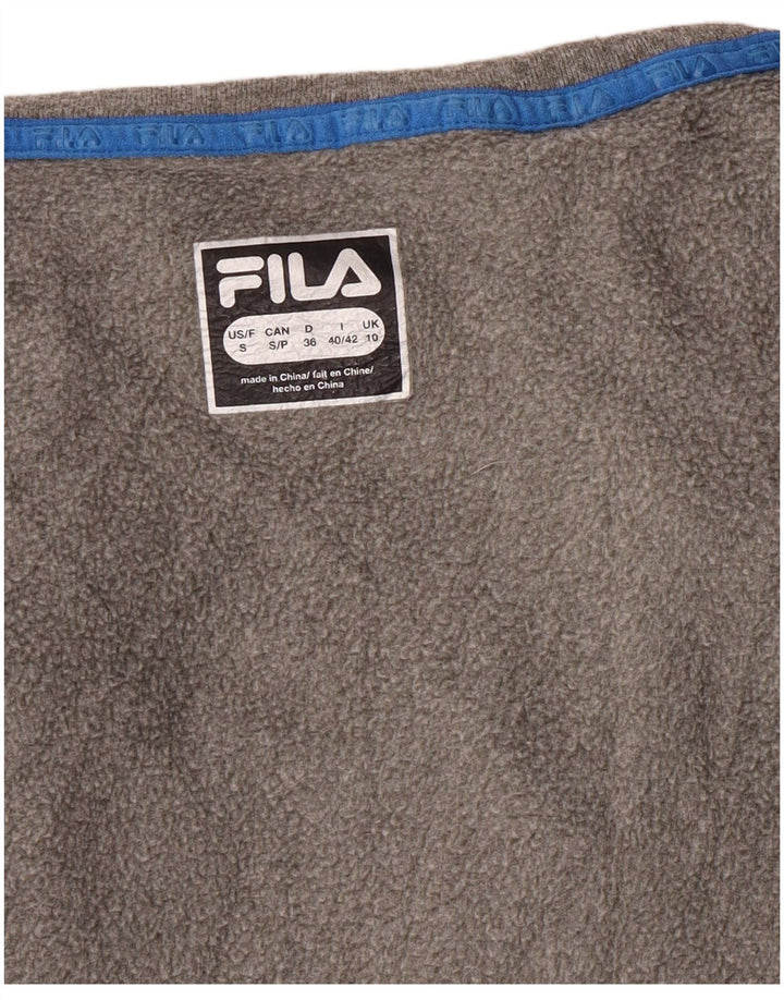 Damska bluza z grafiką Fila, UK 10, mała szara