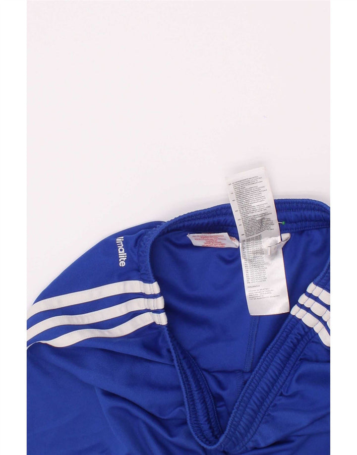 Adidas Chłopięce Spodenki Sportowe Climalite 11-12 Lat Niebieski Poliester