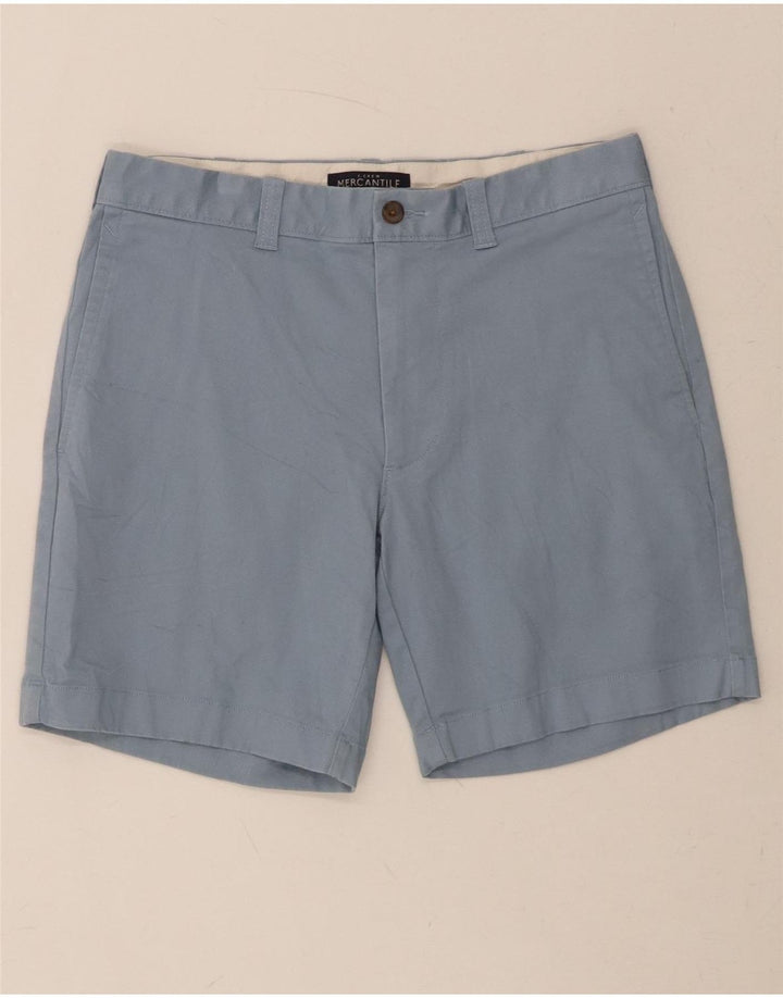 J. CREW Womens Mercantile Chino Shorts W29 Medium  Blue Cotton Vintage J. Crew and Second-Hand J. Crew from Messina Hembry 