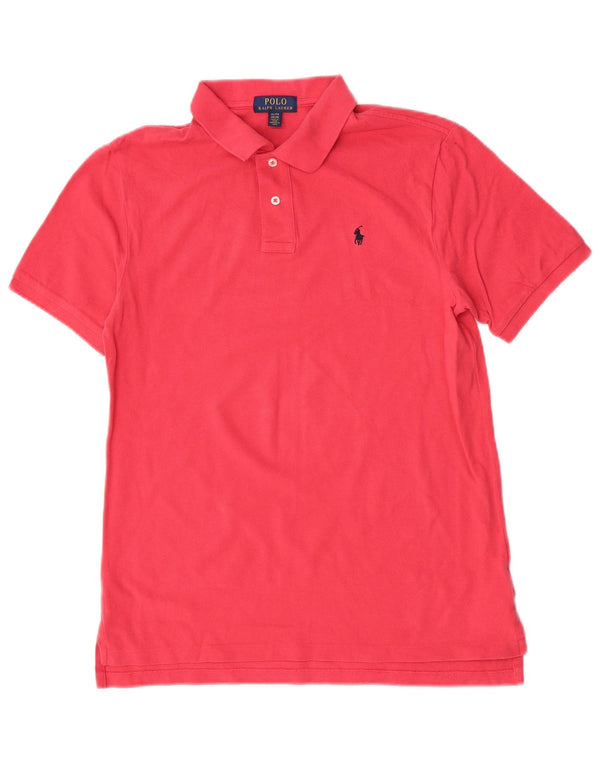 Koszula chłopięca Polo Ralph Lauren 15-16 lat XL, różowa, bawełniana