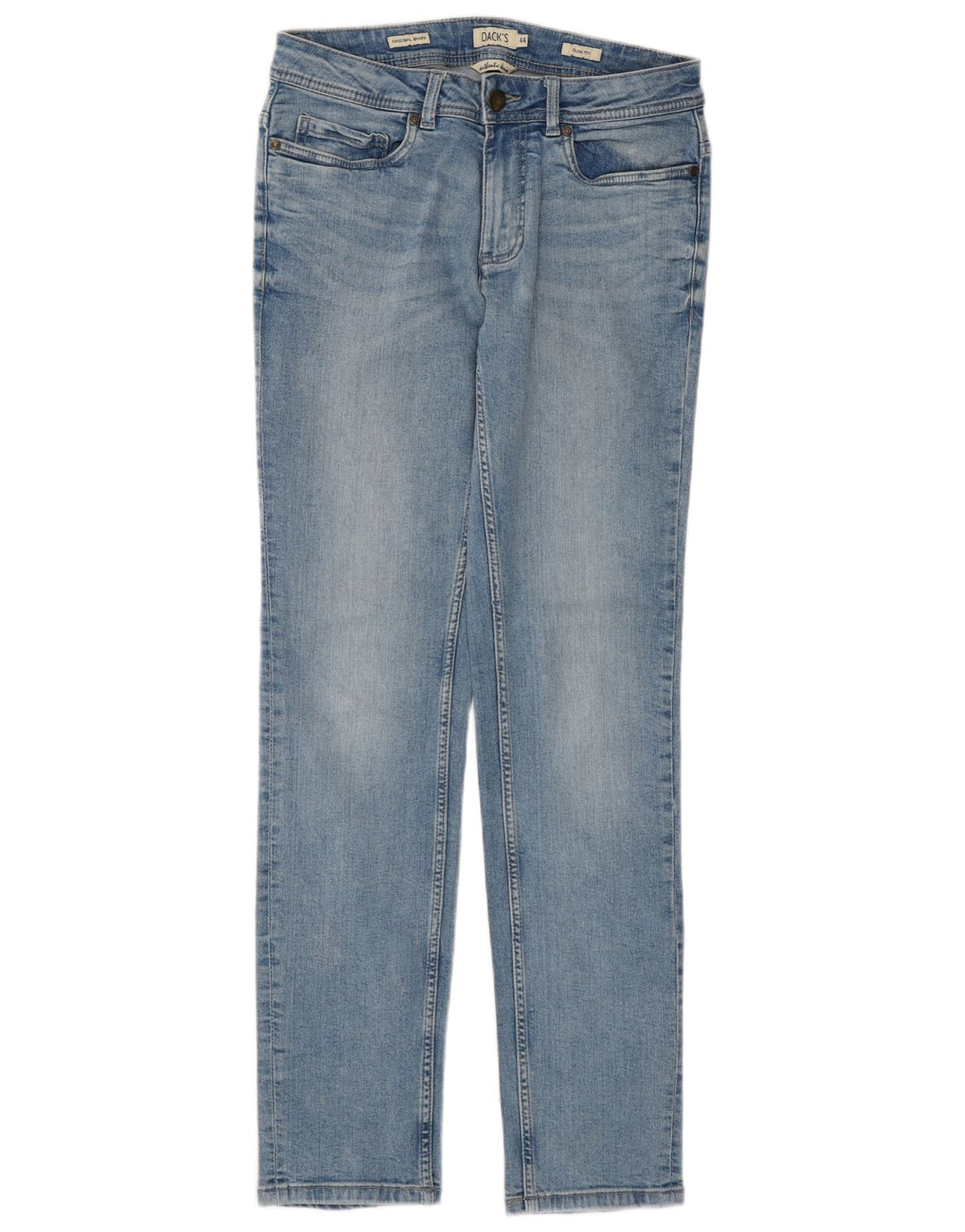 DACK'S Damskie jeansy slim IT 44 Medium W30 L31 Niebieskie bawełniane