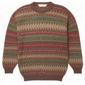Męski sweter St. Bernard XL, wielokolorowa, geometryczna wełna