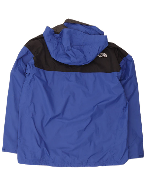 Męska kurtka przeciwdeszczowa z kapturem The North Face Hyvent UK 42 XL w kolorze niebieskim
