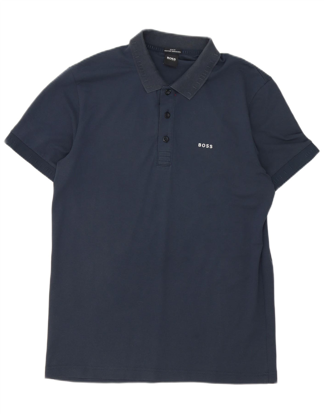 Męska koszulka polo Slim Fit Hugo Boss, średni granat