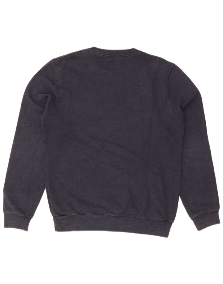 Męska bluza z grafiką Jack Wills, średnia, granatowa, bawełniana