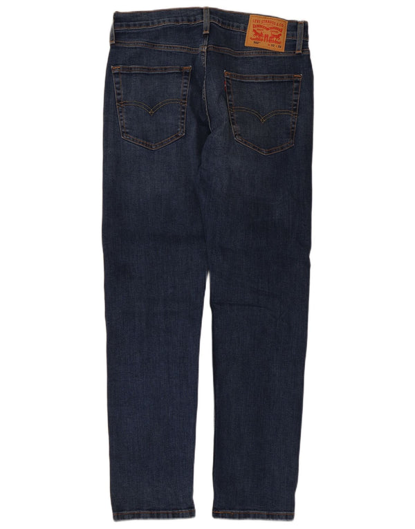 Męskie jeansy Levi's 502 Tapered W32 L32 Niebieskie bawełniane