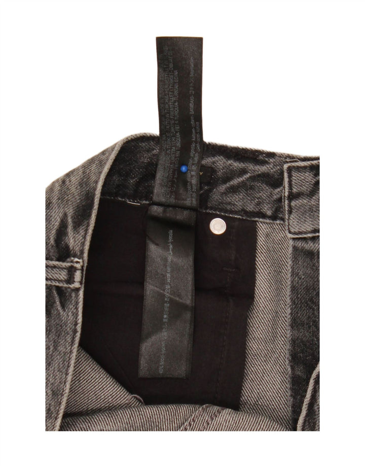 Damskie luźne dżinsy Massimo Dutti EU 38 Small W28 L30 Szara bawełna