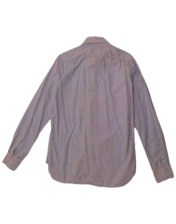 Koszula męska BOGGI o dopasowanym kroju, rozmiar 40 15 3/4, średnia niebieska kratka